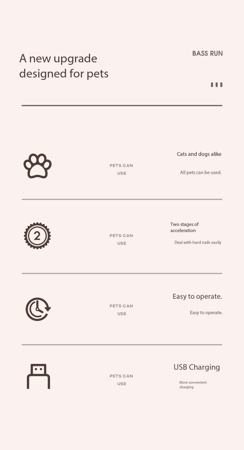 Pet nail polish remover